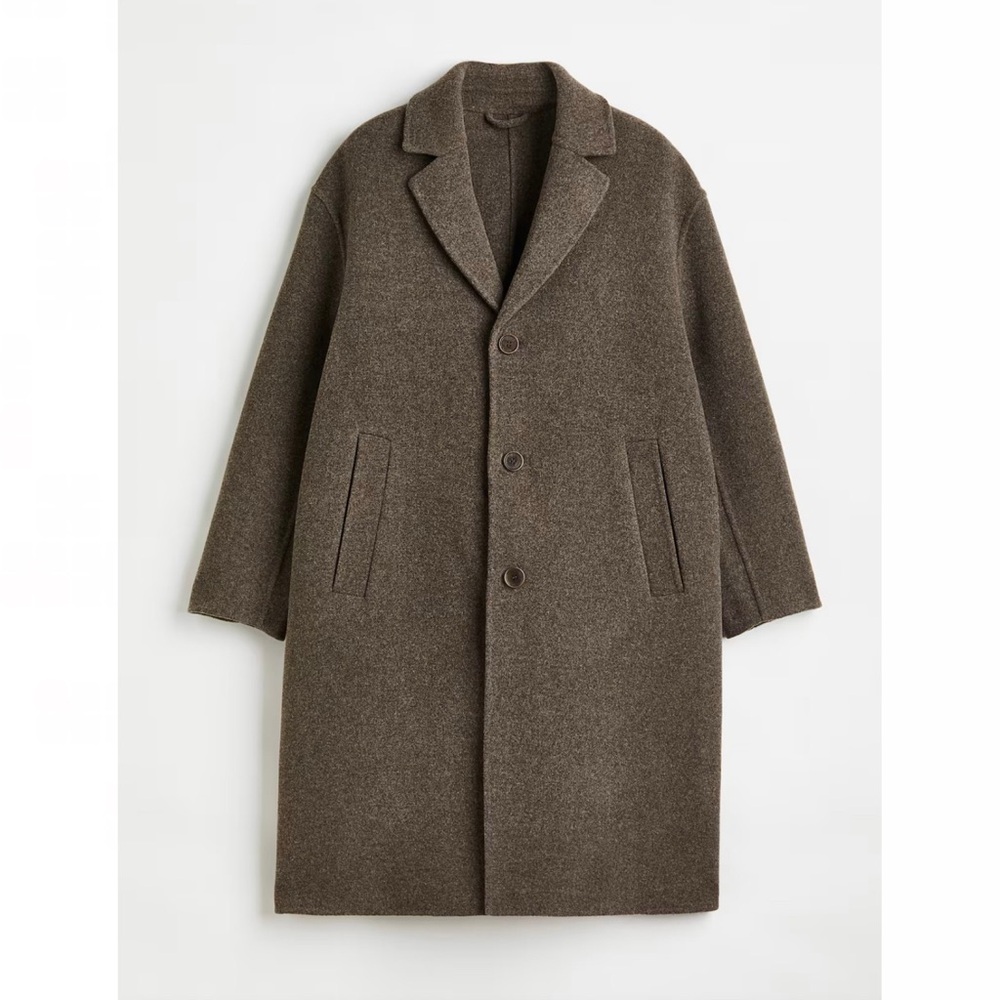 Nova Fides x H&M Oversized Wool Blend Coat